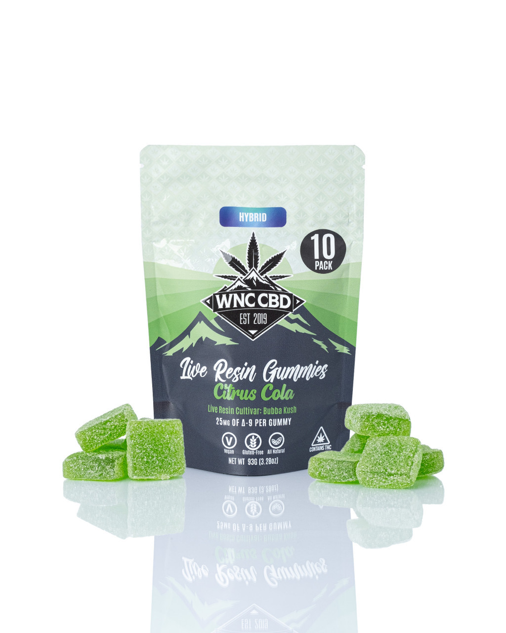 WNC - Citrus Cola Live Resin Gummies