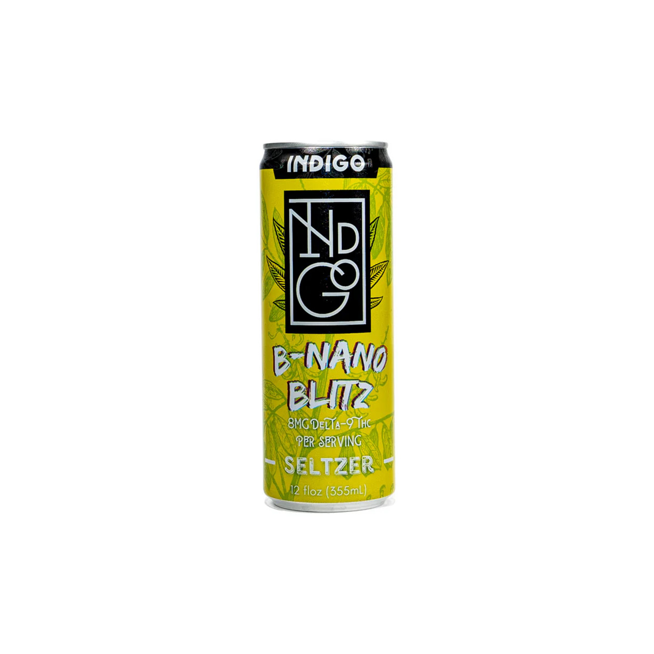 Indigo Seltzer 8mg ∆9 THC - B-Nano Blitz