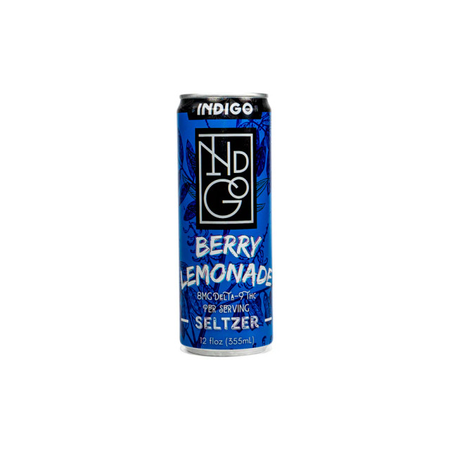 Indigo Seltzer 8mg ∆9 THC - Berry Lemonade