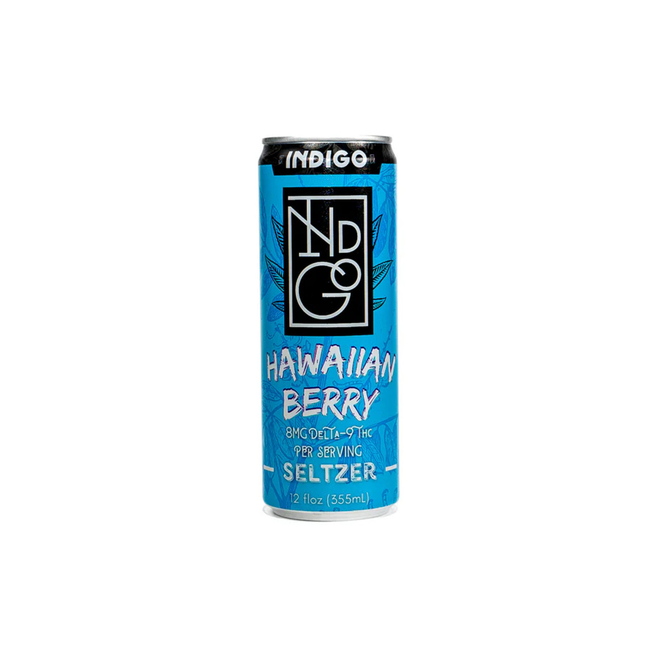 Indigo Seltzer 8mg ∆9 THC - Hawaiian Berry