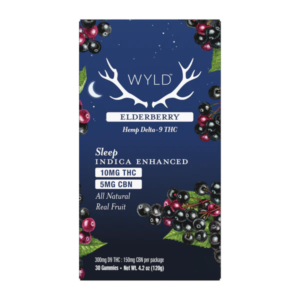 Wyld Gummies - Elderberry 2:1 THC:CBN | Sleep - 30 Gummies