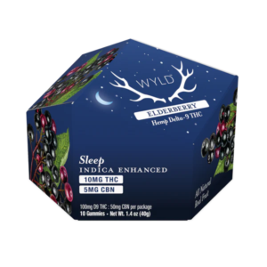 Wyld Gummies - Elderberry 2:1 THC:CBN | Sleep - 10 Gummies