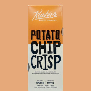 Kushies Chocolate Bars - Potato Chip Crisp