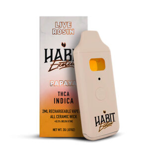 HABIT 2G THCA Live Rosin Exotic – Papaya
