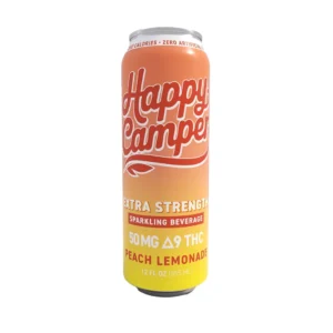 Happy Camper drinks 50mg Peach lemonade