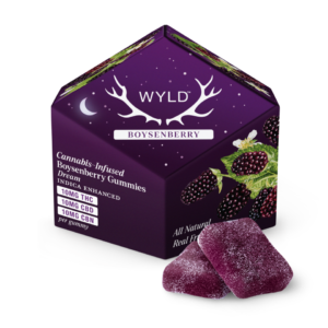 Wyld Gummies - Boysen berry Indica enhanced - 30 gummies