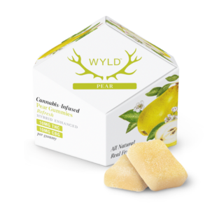 Wyld Gummies - pear  hybrid enhanced  - 10 gummies