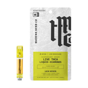 Modern Herb CO Live THCA Liquid Diamonds Vape Cartridge: Jack Herer 1g
