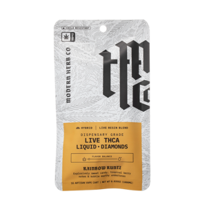 Modern Herb CO THCa Cartridge Live Resin Liquid Diamonds: Gelato (Hybrid) - 1g