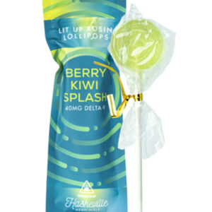 Lit up Lollipops 40mg - Berry Kiwi Splash