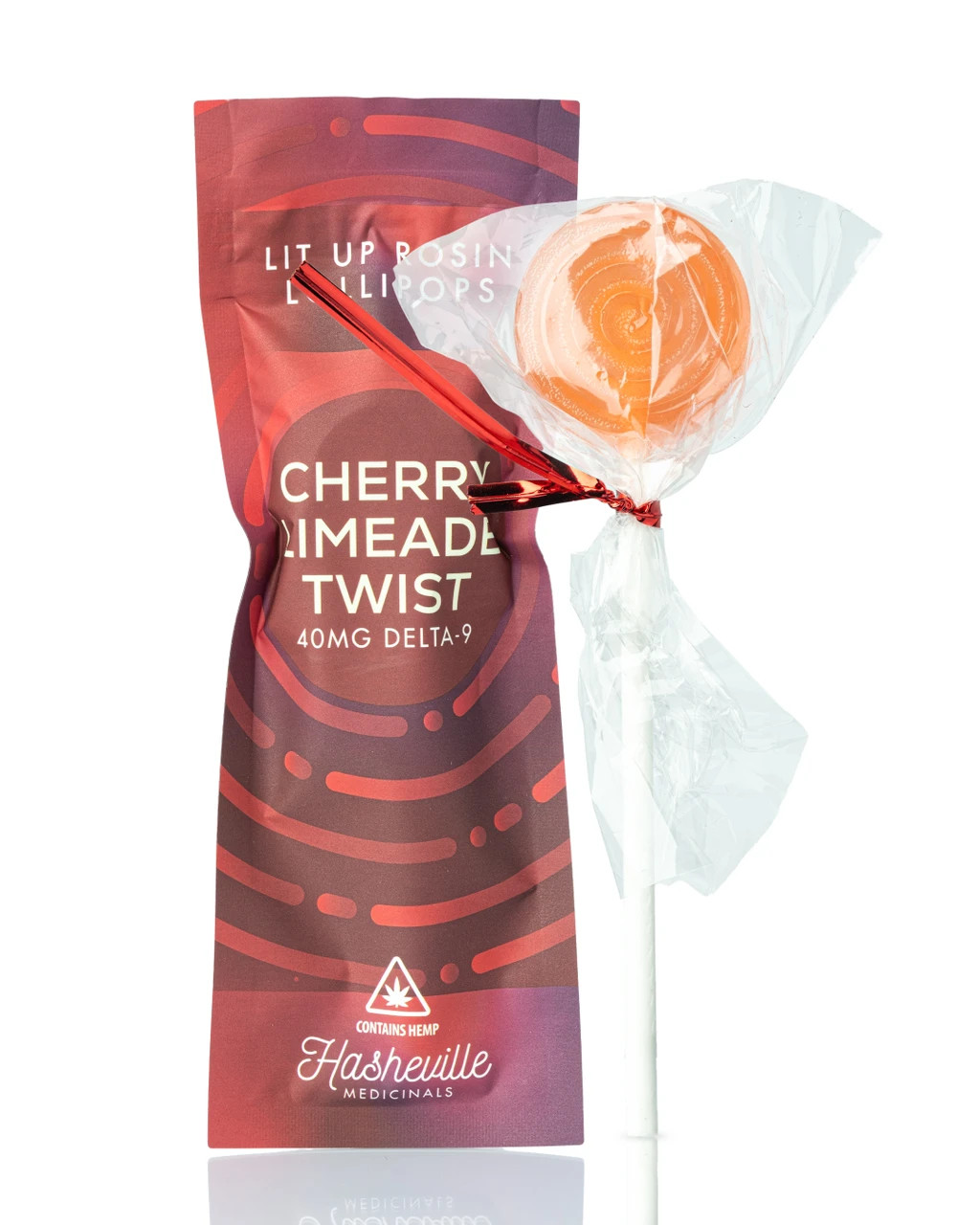 Lit up Lollipops 40mg - Cherry Limeade Twist
