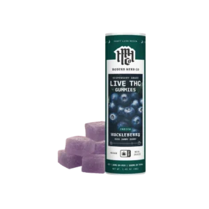 Modern Herb Co || Live Resin Delta 9 THC Gummies | Huckleberry