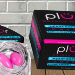 XUM - PLUR BEYOND MOLLY 2 Heart Soft Gels