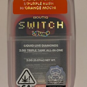 Boutiq Switch Gum - Cherry Lime(s) Purple Kush(I) Orange Mochi(h)