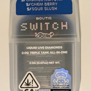 Boutiq Switch Gum - Orange Matcha(s) Chem Berry(s) Sour Slush(s)