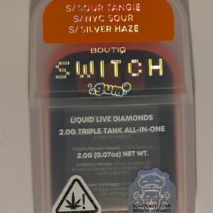 Boutiq Switch Gum - Sour Tangie(s) NYC Sour(s) Silver Haze(s)