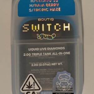 Boutiq Switch Gum - Gelato 33(h) Baja Berry(h) Tropic Haze(s)