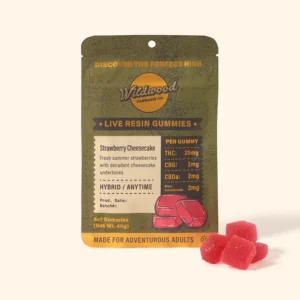 Wildwood Gummies - Strawberry Cheesecake hybrid