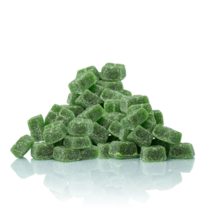 Willies Gummies - Citrus cola Hybrid 20x25mg Bubba Kush Live Rosin 500mg per bag